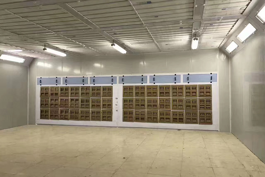 噴涂及五金行業(yè)干式過(guò)濾設(shè)備，前端過(guò)濾，干式過(guò)濾柜